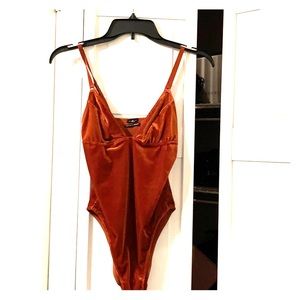 Urban Outfitters Bodysuit (Rust)